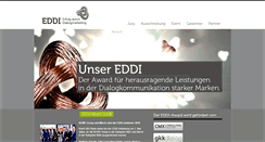 Desktop Screenshot of eddi-award.de